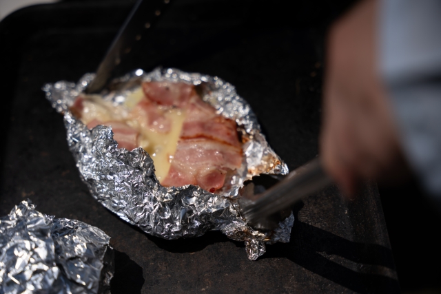 焼くだけベーコンチーズ