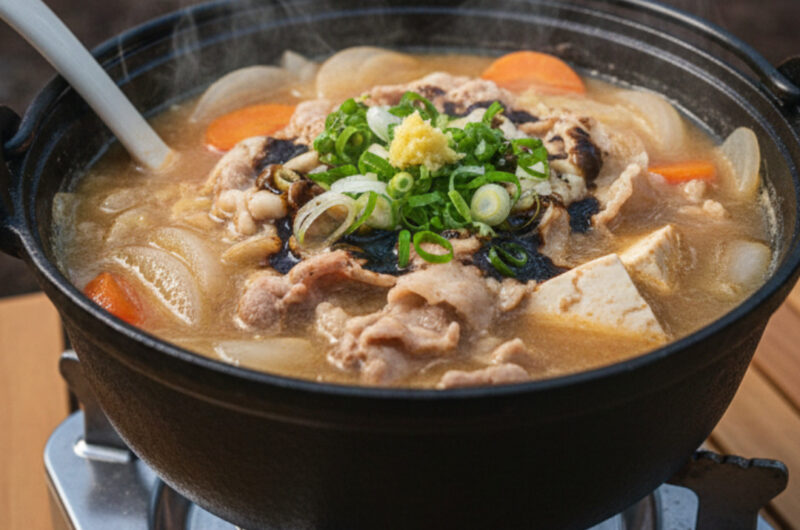 ボリューム満点！簡単豚汁