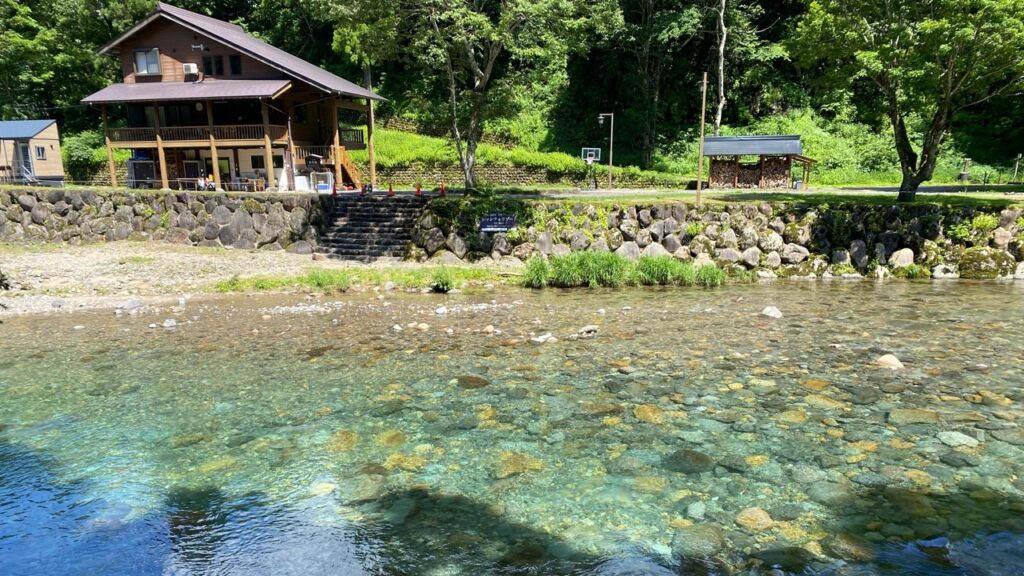 広大な敷地を貸し切り